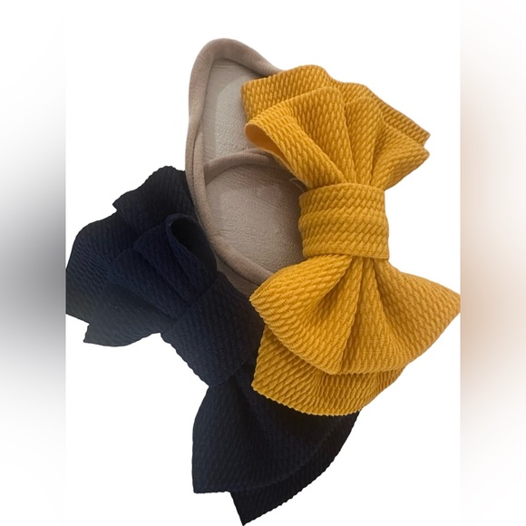 🔥BUNDLE 5/$18Baby Girl Multi Color bows 14 Set - Picture 7 of 8